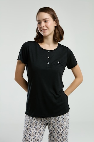 Pierre Cardin Kadın Siyah Pijama Takımı Pc8961-s-v2 Siyah