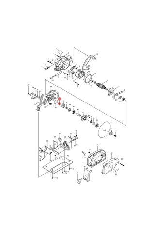 Makita 4157KB İğneli Rulman Ürün Kodu 212052-1
