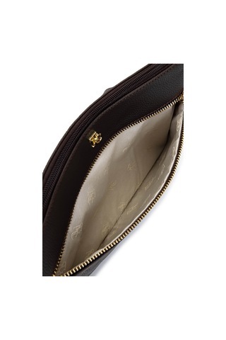Tamer Tanca Kadın Suni Deri Kahverengi Clutch Çanta 743 2337 Bn Cnt Sk25-26 Kahve Mng Kahverengi