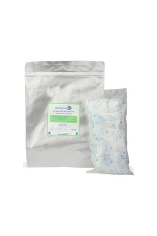 Marispacks 25 G X 25 Adet Silikajel Nem Alıcı Paket Nonwoven, Aluminyum Doypack Ambalajda