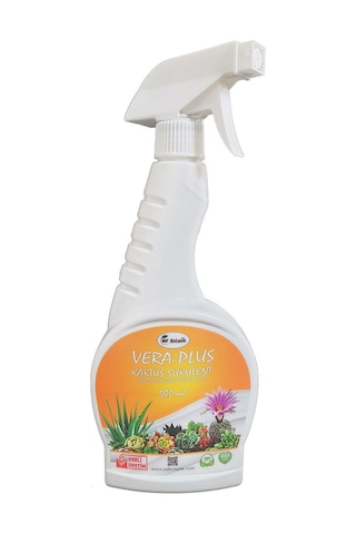 Mf Botanik Vera Plus Kaktüs Sukulent Besini Yaprak Gübresi 500 ML