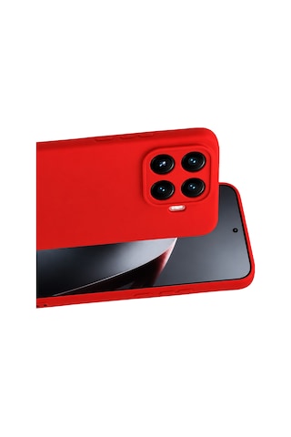 Newface - 400 - Xiaomi Mi 17t Pro First Silikon - Spt-gld - - Kırmızı