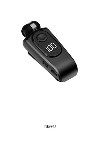 Makaralı Kulaklık Bluetooth 5.4 18 Saat Konuşma Dijital Ekran Titreşimli Yüksek Kalite Ses