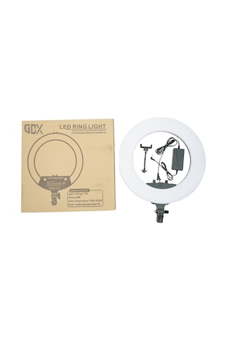 Gdx Pro Ring Light Iıı 65w Bicolor Makyaj Youtuber Make Up Canlı Yayın Işığı