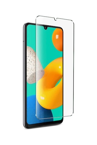 Samsung Galaxy M32 ile Uyumlu Temperli Ekran Koruyucu Kırılmaz Cam Ekonomik 5'li Paket