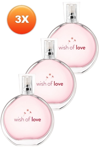 Wish Of Love Kadın Parfüm Edt 50 Ml. Üçlü Set Diğer