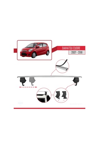 Daihatsu Cuore 2007-2018 Arası İle Uyumlu Ace-4 Ara Atkı Tavan Ba