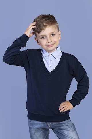Toontoy Kids Toontoy Erkek Çocuk Okul Sweatshirt Lacivert