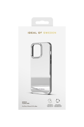 Clear Case Apple Uyumlu iPhone 15 Pro Max Mirror Beyaz