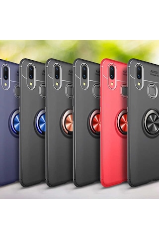 Galaxy A10S Kamera Korumali Yüzüklü Standli Manyetikli Kilif 399659575