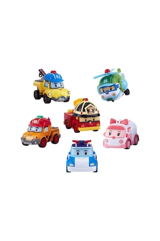 Polı Zr-914 Robocar Poli Gogo Rescue Deluxe 6 Lı Set - Standart