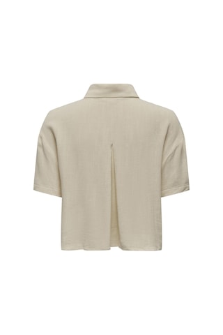 Only Kadın Onlsiesta Kısa Kollu Regular Fit Keten Gömlek - 15322267 001