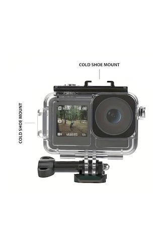 Dji Osmo Action 3/4/5 Uyumlu Su Geçirmez Kılıf Housing