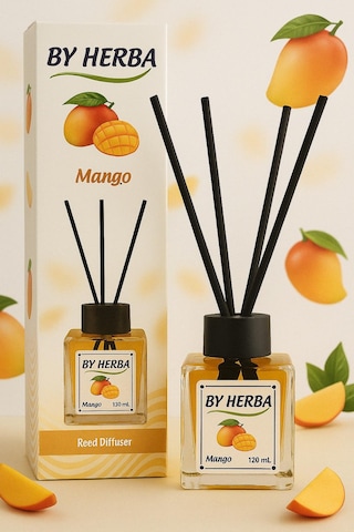 By Herba Mango Çubuklu Oda Kokusu 120 ML
