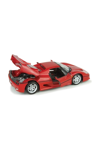 1:24 Ferrari F50 Diecast Model Araba - Kırmızı Açılır Kapılı Metal Araç