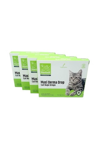 4 Kutu Kediler İçin 5li Damla Paketi 5x1gr