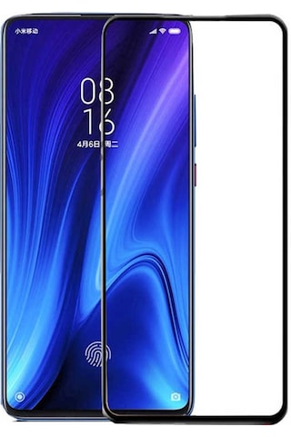 Xiaomi Mi 9t Zore Kenarları Kırılmaya Dayanıklı Cam Ekran Koruyucu