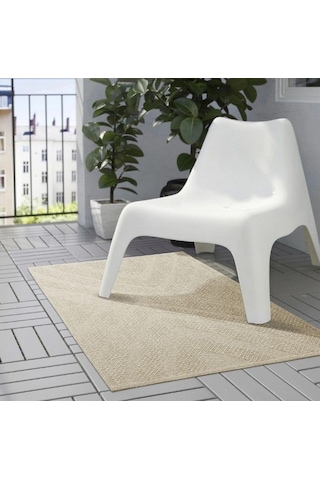 Ikea Fullmakt İç Ve Dış Mekân Halısı 80 X 150 Cm Bej