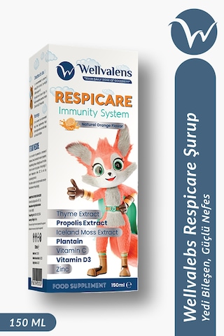 Respicare Kekik Propolis Ve İzlanda Yosunu İçerikli Bitkisel Sıvı Takviye 150 ML
