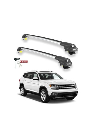 Turtle Volkswagen Atlas 2018-2025 Ara Atkı Air1 Gri
