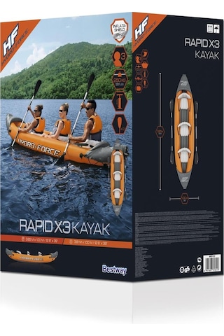 Bestway Hydro-Force Lite Rapid X3 Inflatable Kayak Şişme Kano