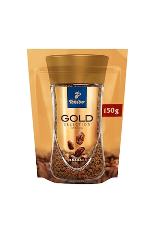 Tchibo Gold Selection Çözünebilir Kahve Ekonomik Paket 150 Gr Granül Tchibo Gold Selection Çözünebilir Kahve Ekonomik Paket 150 Gr Granül
