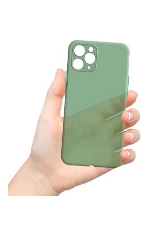 Apple Uyumlu iPhone 11 Pro Max Ultra İnce Zar Telefon Kılıfı