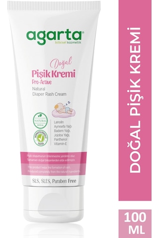 Agarta Doğal Pişik Kremi 100ml 6 Lı Set