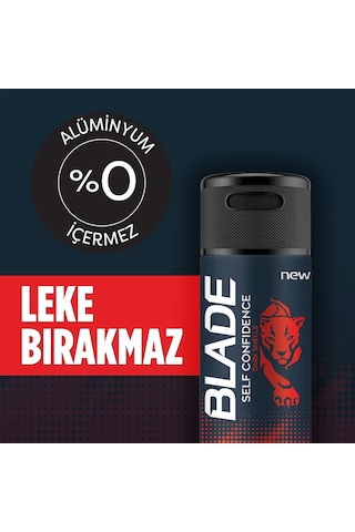 Blade Self Confidence Deodorant 6 x 150 ML