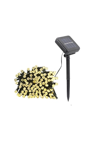 Solar Güneş Enerjili Dış Bahçe 8 Modlu 20Metre 200 Led Aydınlatma