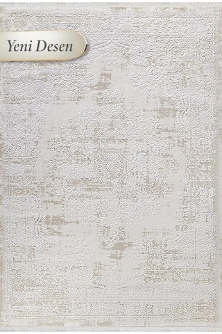 Kreasyon Halı Serenat Se017 Krem Makine Halısı