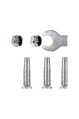 Lijinxu Çapak Bit Seti Sertlik 6mm Şaft Dıy Takı 5-adet-4.8mm