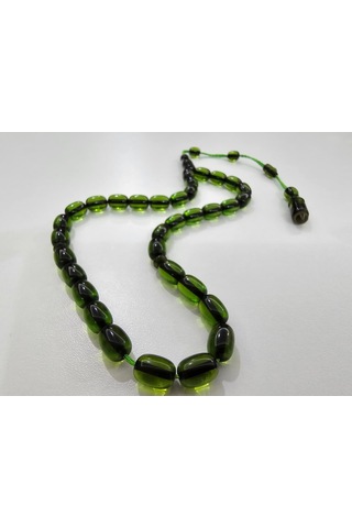 Han Faturan Hasan Ayhan Kehribar Tesbih 8,5 X 12 Mm Kapsül Kesim 96288013