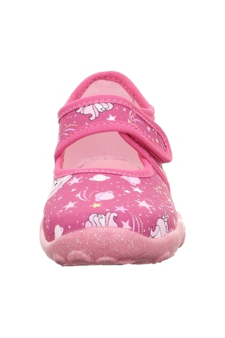 Superfit Bonny Kız Çocuk Ev Kreş Ayakkabısı Unicorn Desenli - Pembe 800283-5550