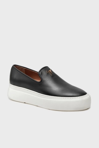 Giuseppe Zanotti Erkek Ayakkabı Eu40011-013 Siyah Siyah
