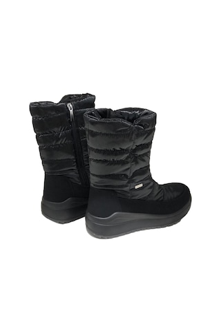 Bot Kadın Diğer 6334 7j Jacalu Textile Upper And Synt Leather-pu Sole Black Siyah