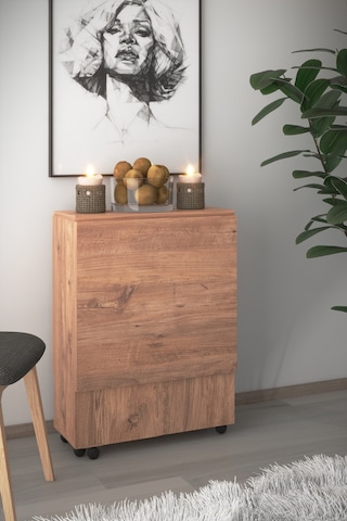 Dekorfim DF01110AC Pratik Portatif Katlanır Masa Mutfak ve Yemek Masası