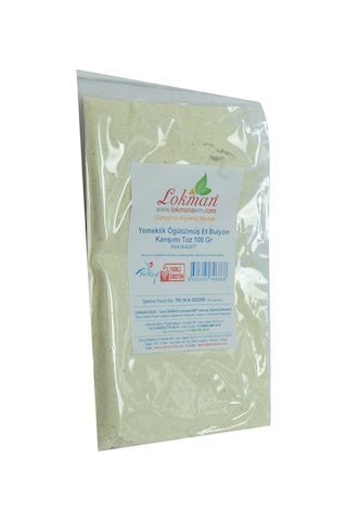 Lokman Avm Yemeklik Öğütülmüş Et Bulyon Karışımı 100 G