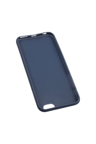 Apple Uyumlu iPhone 6s Plus/6 Plus İle Kılıf Desenli Silikon Lacivert