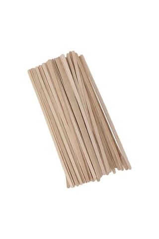 Youmex Restoranlar İçin Ahşap Kahve Karıştırıcıları - 500 Adet, Dayanıklı, Tek Kullandım, Çevre Dostu, Kahve-çay-kokteyl Karıştırma Ahşap Rengi