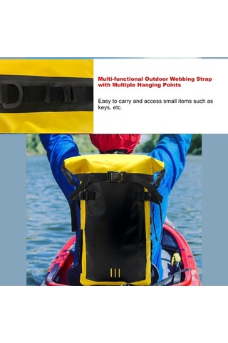 Flybuy Yüzme Sürüklenmesi Su Su Sörfü Sırt Sırt Seyahat, Seviye Pvc Plaj Nehir Mesh Mekan Kumaş Keşif, Kapasite İzleme Ipx6 İçin Gri Geçirmez Geçirmez Dış Çantası Çantası Büyük Botla Ağı 500d 30l - - - - - - - Su Gri