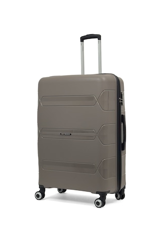 Lucas Polipropilen Kırılmaz Valiz, Büyük Boy Taş