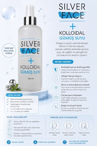 Kolloidal Gümüş Suyu 200 Ml