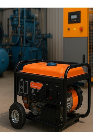 Rapco WX-6500E Benzinli Marşlı 4KW Bakır Sargılı Jeneratör