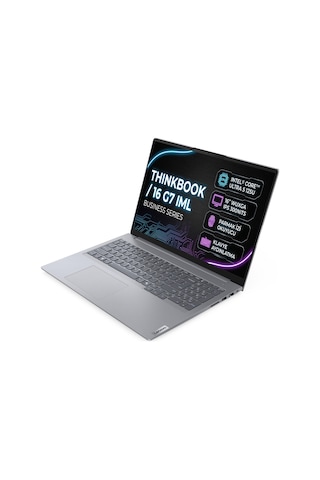 Lenovo ThinkBook 16 G7 IML 21MS005KTR-012 Ultra 5 125U 64 GB 2 TB SSD 16" W11P Dizüstü Bilgisayar