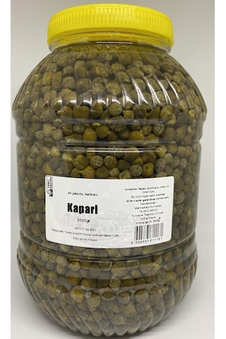 Yurtsever Özel Kapari Turşusu 5 KG