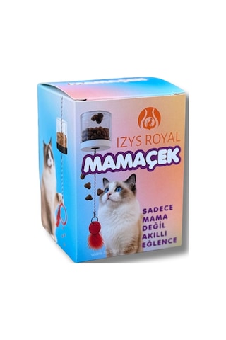 Mamaçek Kedi Maması Dağıtıcı Oyuncak - Akıllı Eğlence Ve Ödül Bir Arada