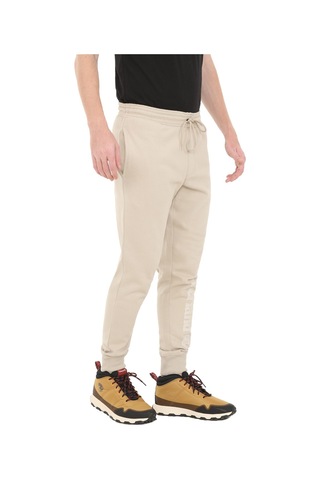 B0a2bvfcy21-r Timberland Linear Logo Sweatpant Bb Regular Erkek Eşofman Altı Krem