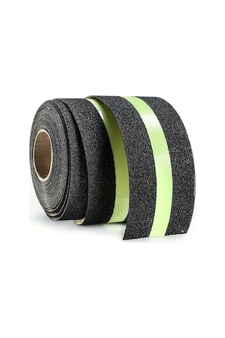 Fosforlu Kaydırmaz Bant 50mm X 5mt Yeşil Fosforlu Merdiven B Tdrtr