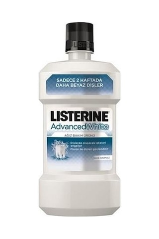 Listerine Advanced White Hafif Tat 500 ML